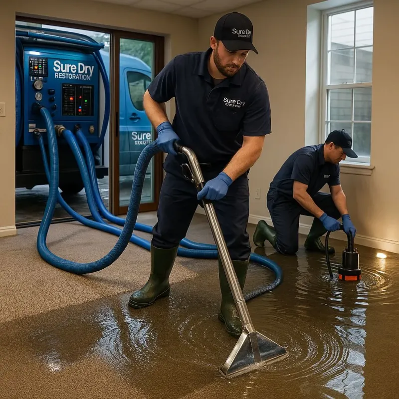Water Extraction and Removal process in Serenada, TX